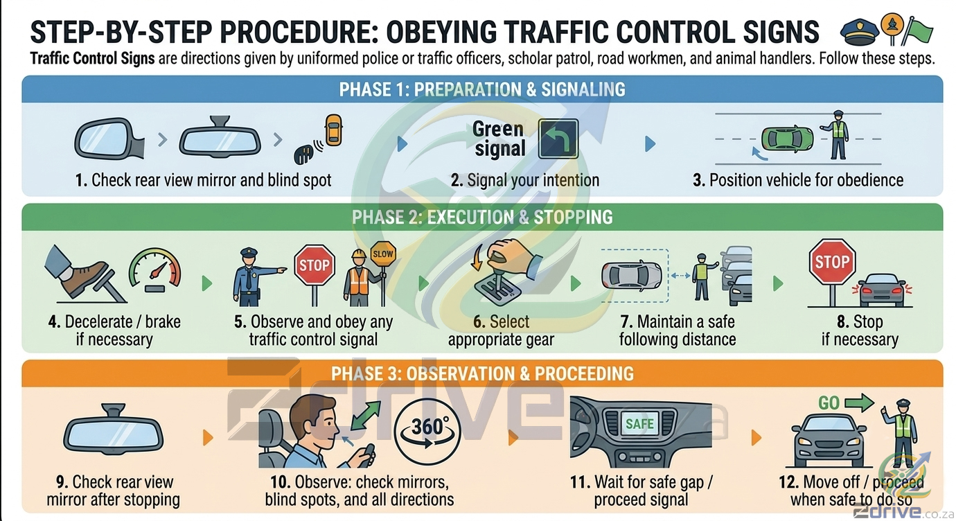 traffic control signs